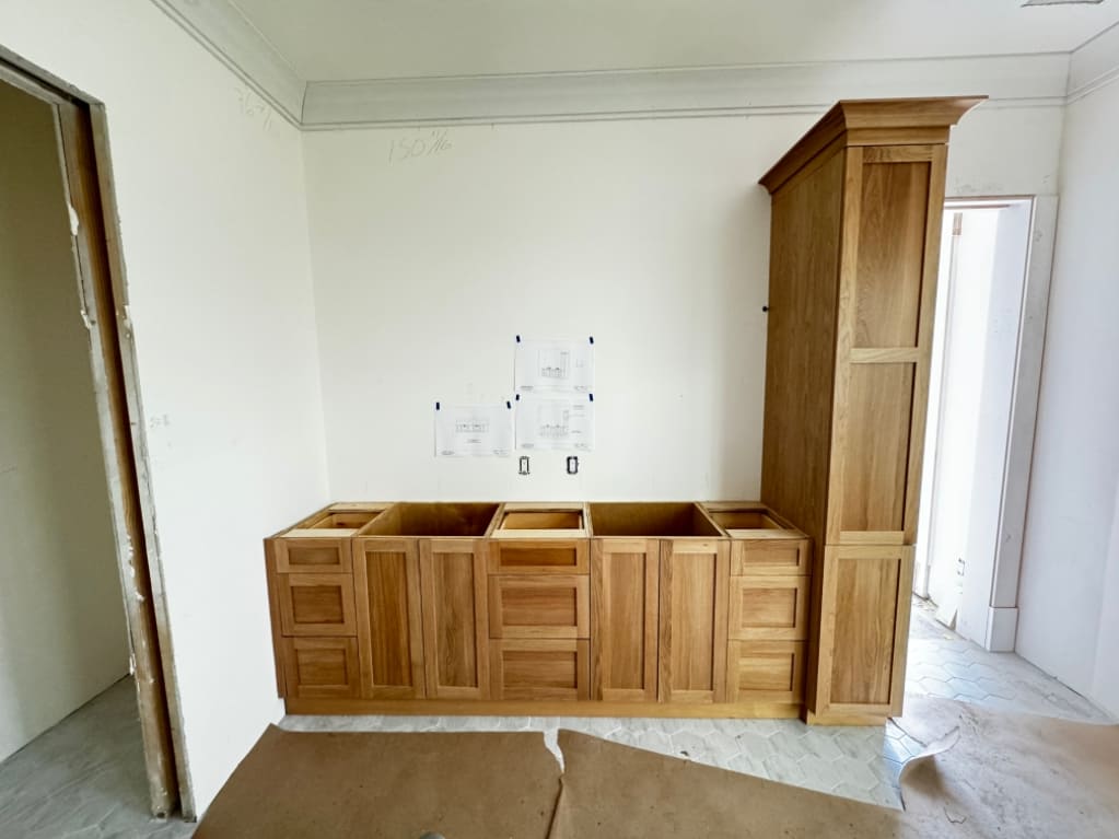 Custom cabinetry kitchen remodel in Beaufort South Carolina USA