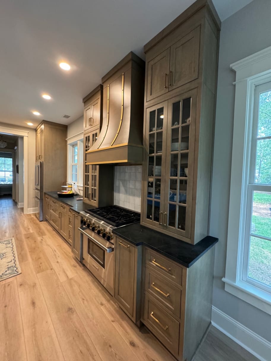 Custom built kitchen cabinets and storage solutions Beaufort SC