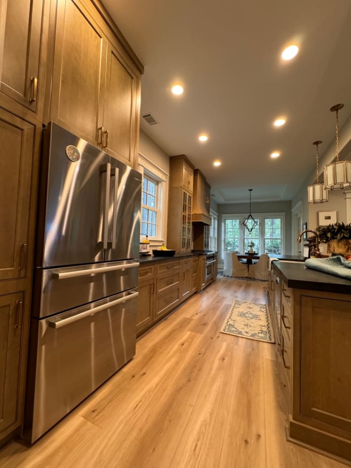 Elegant kitchen cabinet design project in Beaufort South Carolina